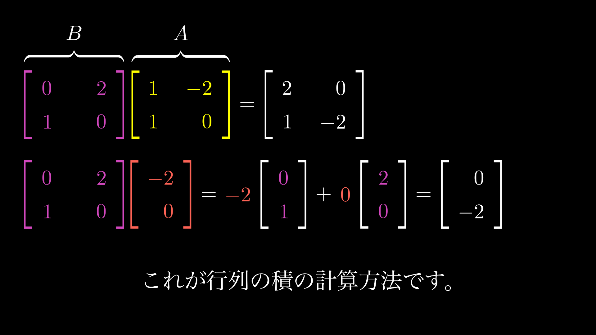 行列の積 掛け算 とは何か わかりやすく解説 Headboost